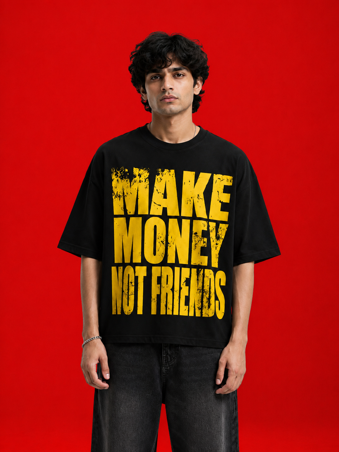 MAKE MONEY BLACK TEE