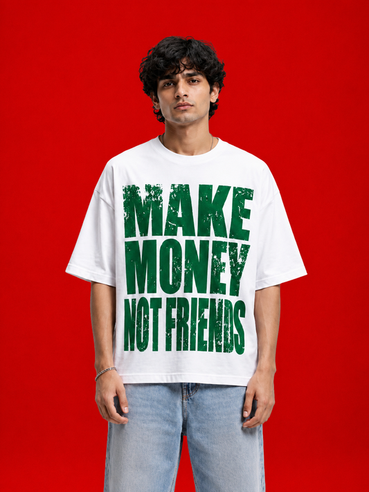 MAKE MONEY WHITE TEE