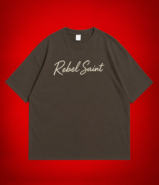 REBEL SAINT — SPLIT RUG TEE