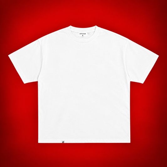 DSTN BABY TEE — WHITE