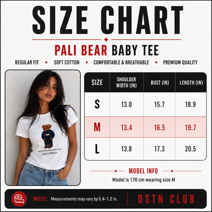 Pali Bear Baby Tee