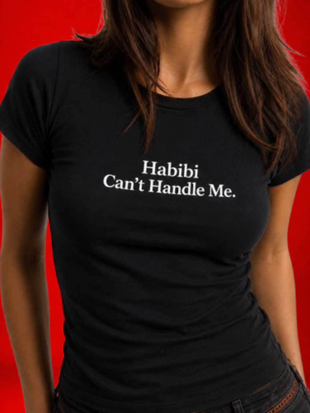 Habibi Can’t Handle Me Baby Tee