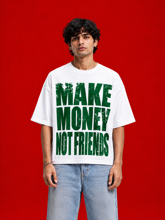 MAKE MONEY WHITE TEE