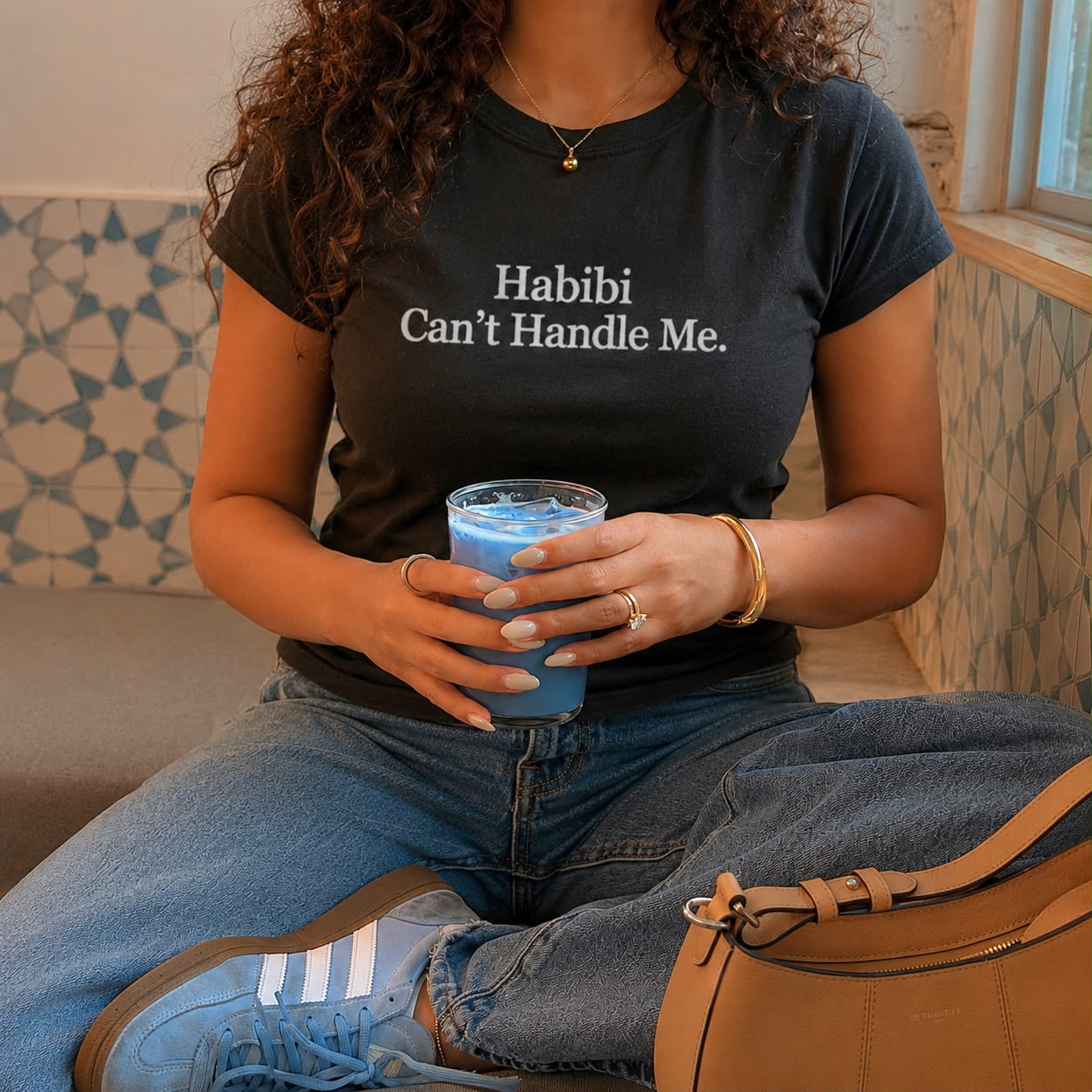 Habibi Can’t Handle Me Baby Tee